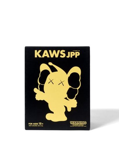 KAWS (Américain, né en 1974) JPP (Black), 2008 

Figurine en vinyle peint

Edition...