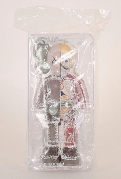 KAWS (Américain, né en 1974) DISSECTED COMPANION (Brown), 2016 Figurine en vinyle...