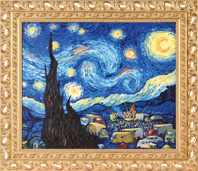DRAN (Français, né en 1979) 
DRAN (French, born in 1979)





Starry night in the...