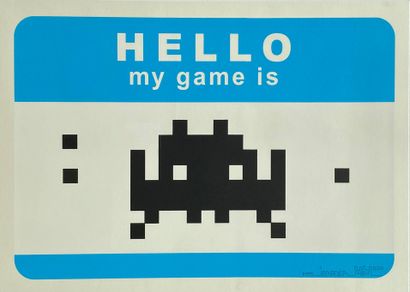INVADER (Français, né en 1969) INVADER (Français, né en 1969)

Hello my game is (Blue),...