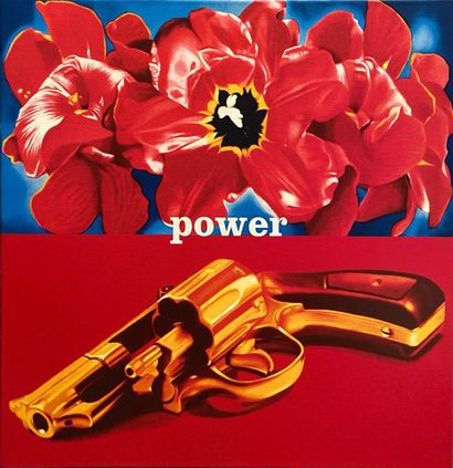 PHILIPPE HUART (FRANÇAIS, NÉ EN 1953) 
Flower Power Pop, 2007
﻿Screen printed acrylic...