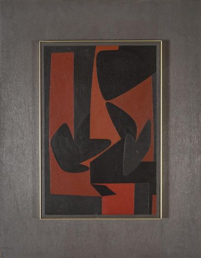 Victor VASARELY (1906-1997) VICTOR VASARELY (1906-1997)

MATRA, 1952

Oil on panel...