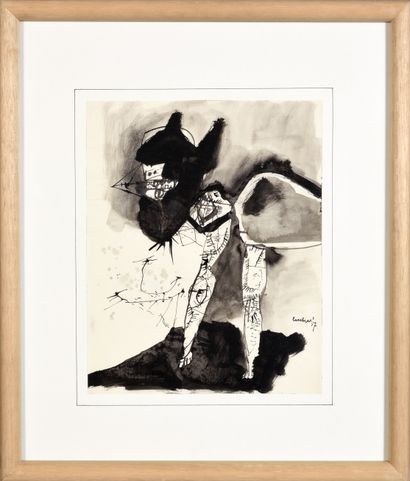 LUCEBERT (1924-1994) LUCEBERT (1924-1994)

SANS TITRE, 1957

Encre et lavis sur papier...