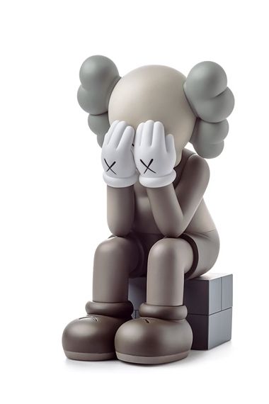 KAWS (Américain, né en 1974) KAWS (Américain, né en 1974) 

COMPANION (PASSING THROUGH)(Brown),...