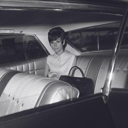 AFP AFP

Audrey Hepburn arriving at Orly airport

on August 23rd, 1965.

Digital...