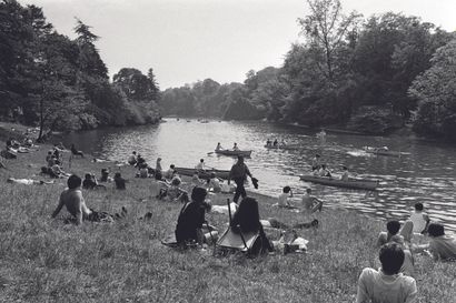 AFP AFP

Parisians enjoy the Spring at the Bois de Boulogne’s lake on May 18th, 1970,...