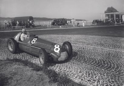 AFP AFP

The Argentine driver Juan Manuel Fangio wins the European Grand Prix on...