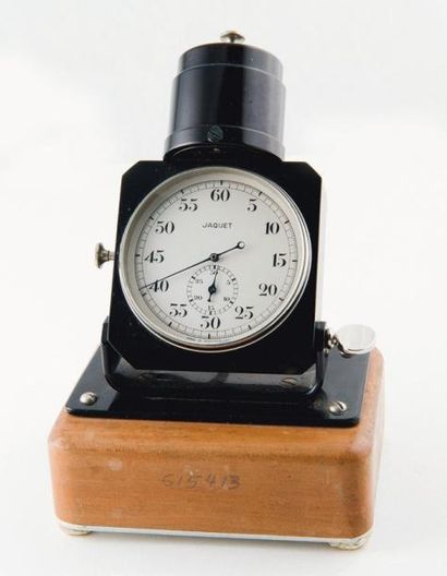 JAQUET (CHRONOMÈTRE - COMPTEUR DE TABLE / N° 615413), VERS 1960 Chronomètre de table...