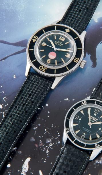 BLANCPAIN (LIP FIFTY FATHOMS), VERS 1954 Une des plus belles versions de la montre...