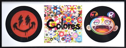 TAKASHI MURAKAMI (Japonais, né en 1962) J. Balvin Colores, 2020 Impression offset...