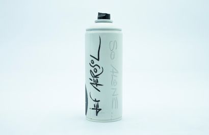 JEF AEROSOL (Français, né en 1957) Screenprint on spray paint bottle. Dated, numbered,...