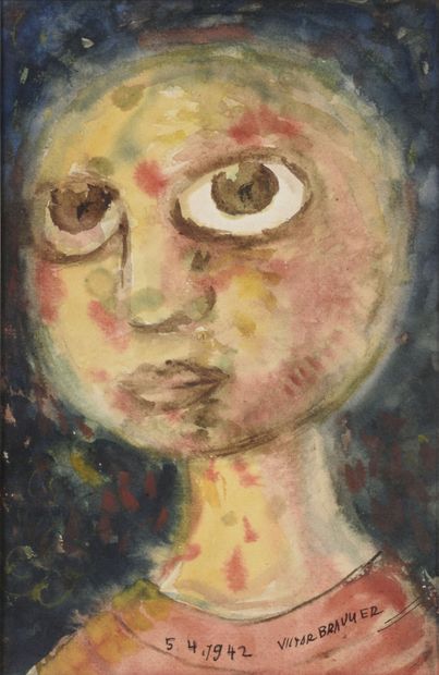 Victor Brauner (1903-1966) VICTOR BRAUNER (1903-1966)

Sans titre, 1942

Aquarelle...