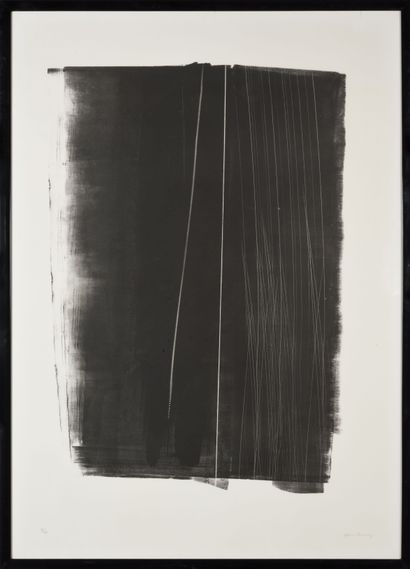 Hans HARTUNG (1904-1989) HANS HARTUNG (1904-1989)

Abstract composition

Lithograph...