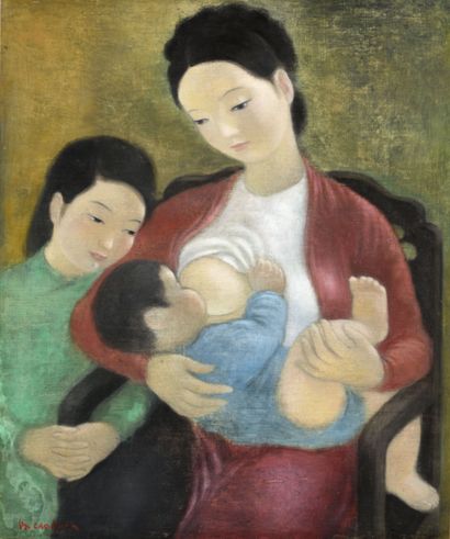 VU CAO DAM (1908-2000) 
VU CAO DAM (1908-2000)




Maternity, ca. 1950-52




Ink...