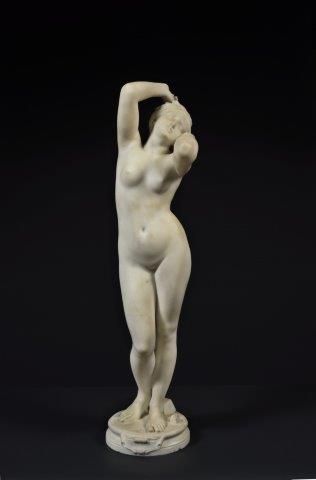 Laurent MARQUESTE (1848-1920) LAURENT MARQUESTE (1848-1920) 
Galathée 
Sculpture...