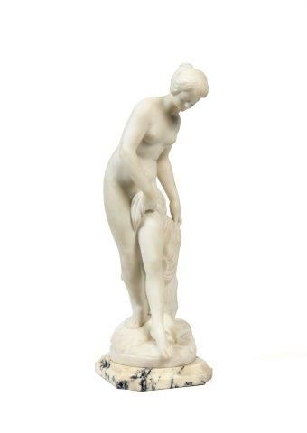Guglielmo PUGI (1850-1915) GUGLIELMO PUGI (1850-1915) 
Femme au bain 
Sculpture en...