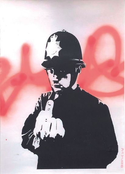 BANKSY (Britannique, né en 1975)