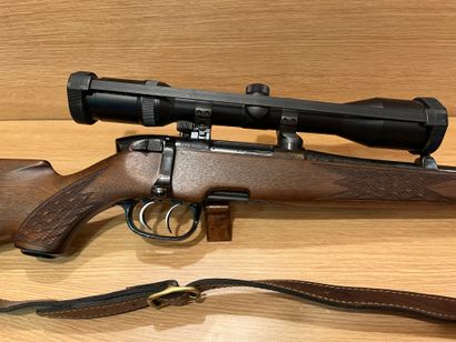 null ØCarabine Steyr Mannlicher calibre 222, canon de 51 cm - N° 74860, équipée

d’une...
