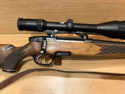 null ØCarabine Steyr Mannlicher calibre, 375 - N° 177302, équipée d’une lunette

Swarovski...