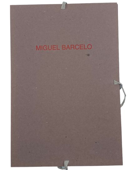 Miguel BARCELO (Espagnol, né en 1957) 
Miguel BARCELO (Spanish, born in 1957)




Miquel...