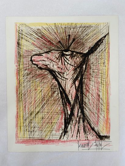 Bernard BUFFET (1928-1999) Bernard BUFFET (1928-1999)

The flayed lamb, the Apocalypse,...