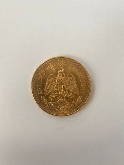  1 pièce de 50 pesos or de 1821-1947 