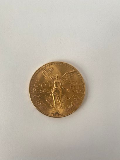 
1 pièce de 50 pesos or de 1821-1947
