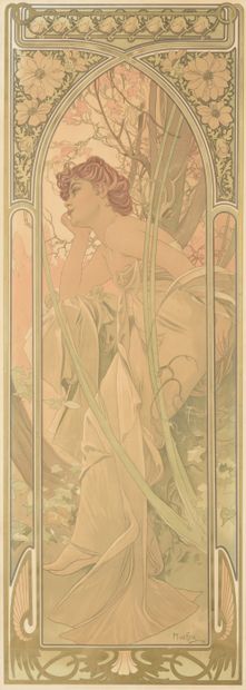 Alphonse MUCHA (1860-1939) 
Alphonse MUCHA (1860-1939)




Les Heures du jour, 1899




Quatre...