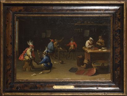 Attribué à FERDINAND van KESSEL (1648-1696) Attribué à FERDINAND van KESSEL (1648-1696)
Les...