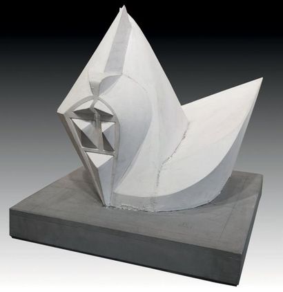 Henri Georges ADAM (1904-1967) Maquette 63 x 64 x 60 cm 1er prix au concours de l'Unesco...