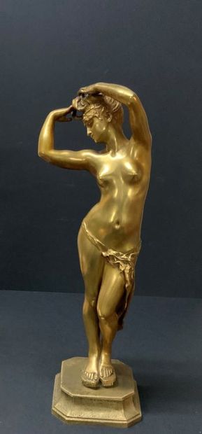 Edmé Antony Paul NOËL (1845 - 1909) Edmé Antony Paul NOËL (1845 - 1909)

L'odalisque

Sculpture...