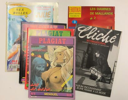 BD PLAGIAT,SEX BULLES…, (XXème siècle) Comic PLAGIAT, SEX BUBBLES..., (XXth century)

Set...