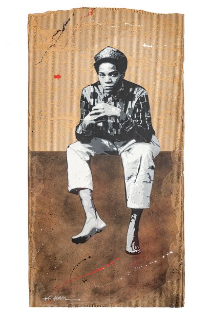 JEF AEROSOL (Français, né en 1957) JEF AEROSOL (Français, né en 1957)

J.M. BASQUIAT,...