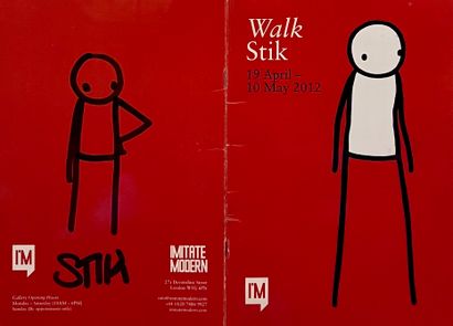 STIK (Britannique né en 1979) 
STIK (Britannique né en 1979)




Walk Stik, 2012




Marqueur...
