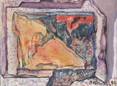 Philippe HOSIASSON (1898-1978) Philippe HOSIASSON (1898-1978) 
Brocken Stone, 1962
Huile...