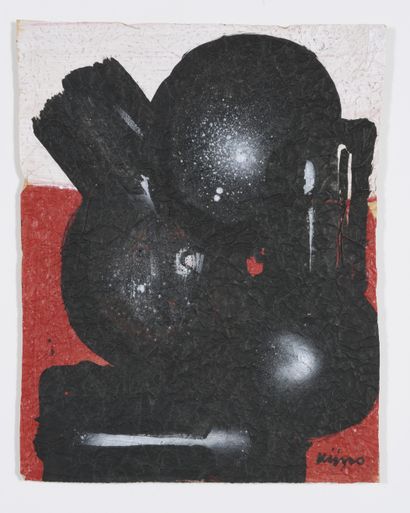 Ladislas KIJNO (1921-2012) Ladislas KIJNO (1921-2012)
Composition abstraite
Acrylique... Gazette Drouot