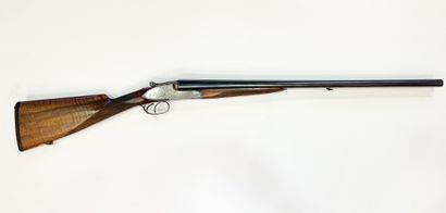 null Ø fusil à platine juxtaposé Mauser-Gamba calibre 12/70 (n°54756). Canons

lisses...