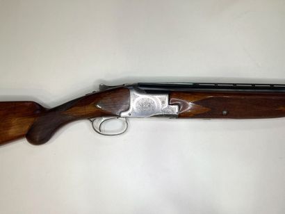 null Ø fusil superposé Browning B25 calibre 12/70 (n°41875). Canons lisses de

76...