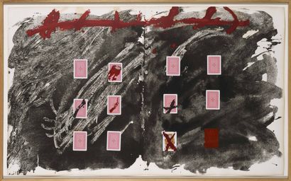 Antoni TAPIES (1923-2012) Antoni TAPIES (1923-2012)
Cartes per la Teresa, planche...