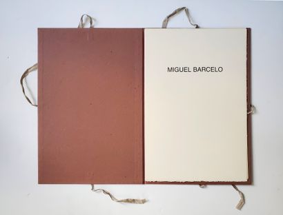 Miguel BARCELO (Espagnol, né en 1957) Miguel BARCELO (Espagnol, né en 1957)
Miguel...