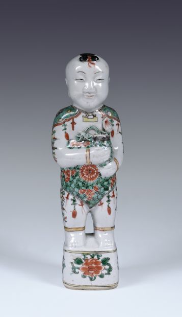 null Hoho
Chine. Dynastie Qing
Époque Kangxi (1662-1722)
Porcelaine émaillée de type...