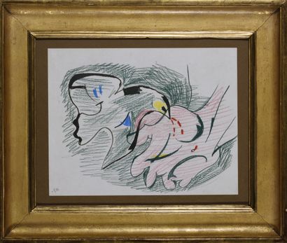 André MASSON (1896 – 1987) André MASSON (1896 – 1987)
Etude pour femme attaquée par...