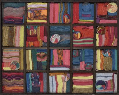 Jeanne GERARDIN (1930-2014) Jeanne GERARDIN (1930-2014)
Composition abstraite, 1983
Accumulation...