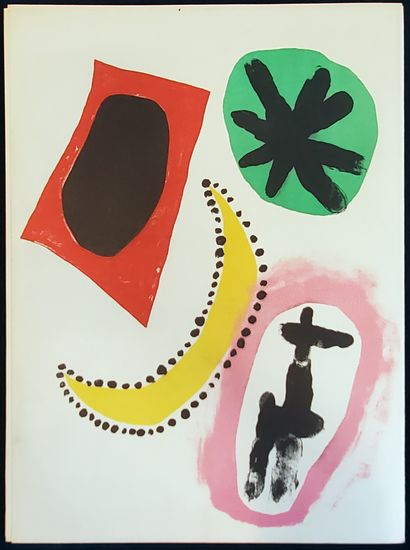 Derrière le miroir N° 57-58-59 Miró [Revue] In folio en feuilles
Derrière le miroir...