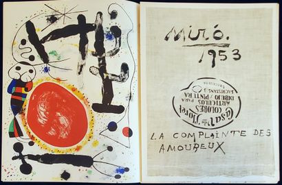 Derrière le miroir N° 57-58-59 Miró [Revue] In folio en feuilles
Derrière le miroir...