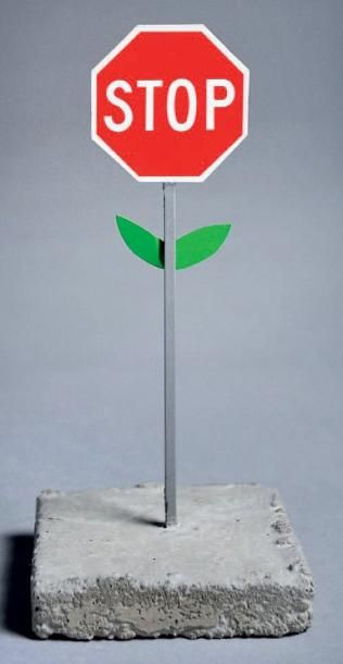 MARK JENKINS (Américain, né en 1970) Flower Signs, 2010
Sculpture, édition en 20...