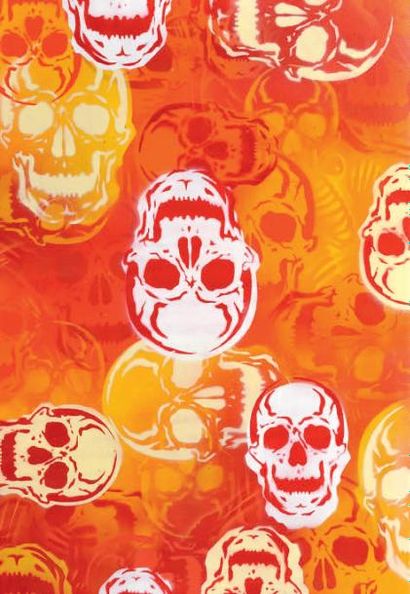 SEEN (Américain, né en 1961) Skulls, 2002
Acrylique et pochoir sur toile, signée...