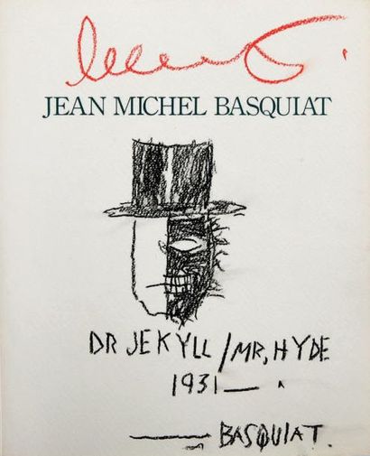 JEAN-MICHEL BASQUIAT (1960 - 1988) Dr Jekyll / Mr Hyde 1931, 1988
Crayon gras sur...