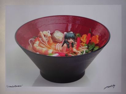 WRONGWROKS Itadakimasu, 2005

Tirage numérique en couleurs sur papier,titré en bas...