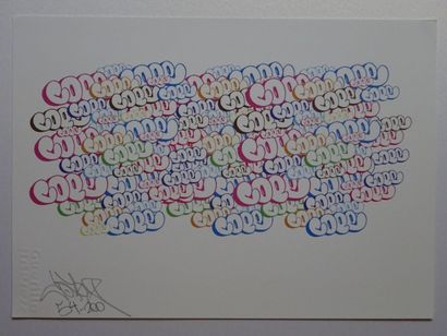 COPE 2 (Américain, né en 1968) Bubble

Sérigraphie en couleurs sur papier, numérotée...
